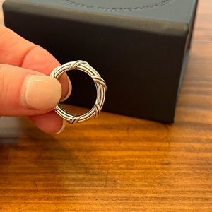 NWT Sz 8 Peter Thomas Roth Signature Classic Band Ring Sterling Silver …